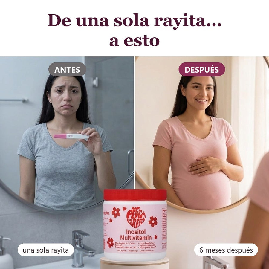 Antes y después: de una prueba con una sola rayita a seis meses de embarazo