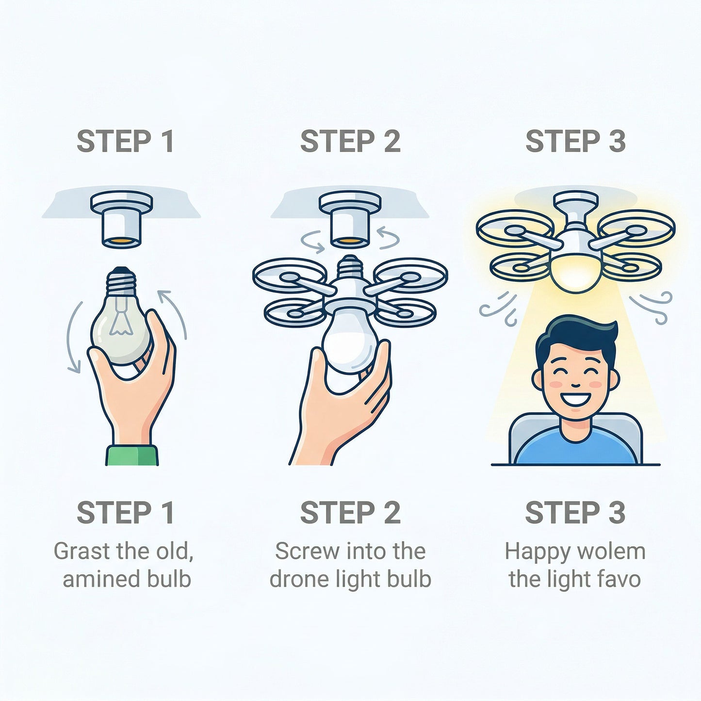 SkyCool Fan Bulb — Ceiling Fan + LED Light