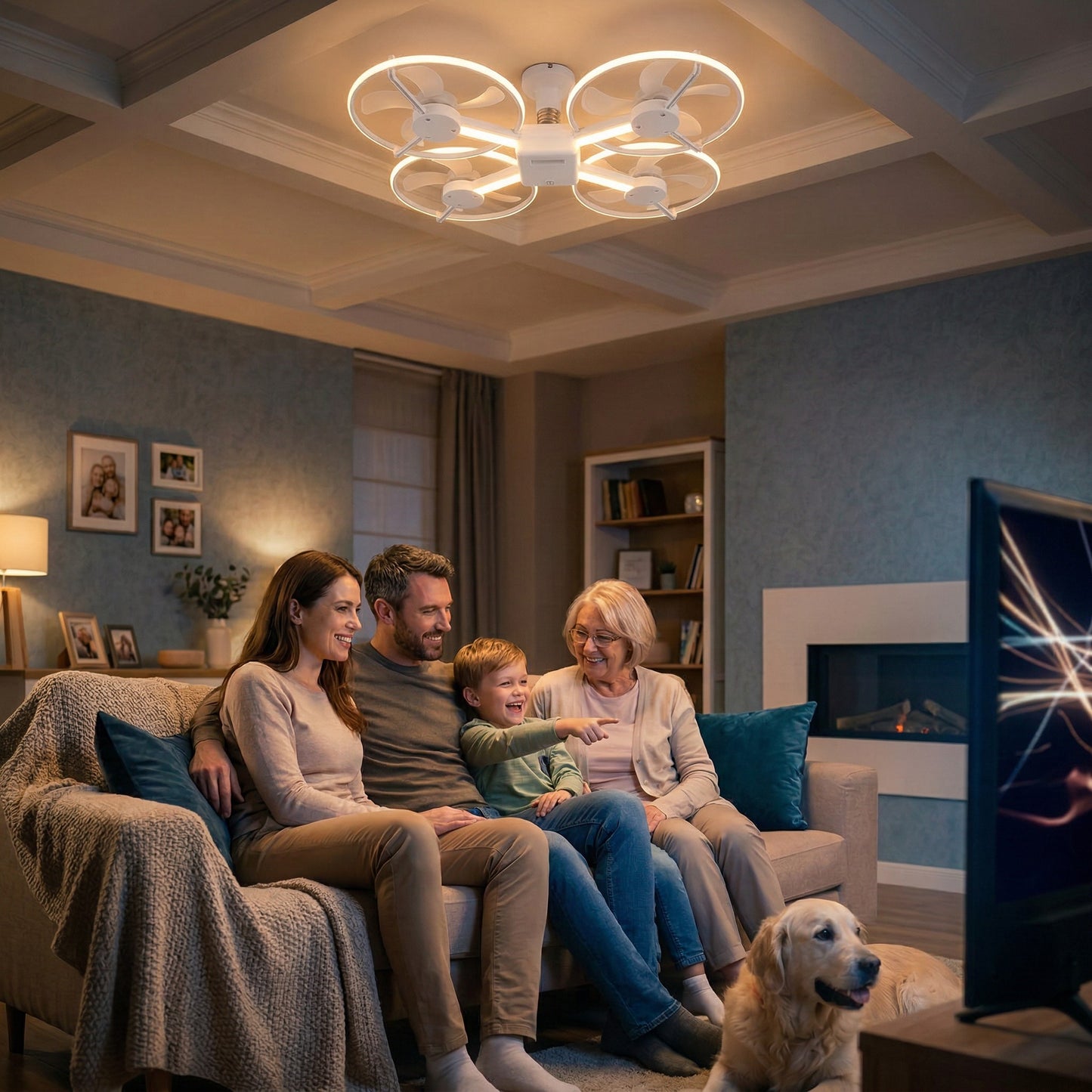 SkyCool Fan Bulb — Ceiling Fan + LED Light