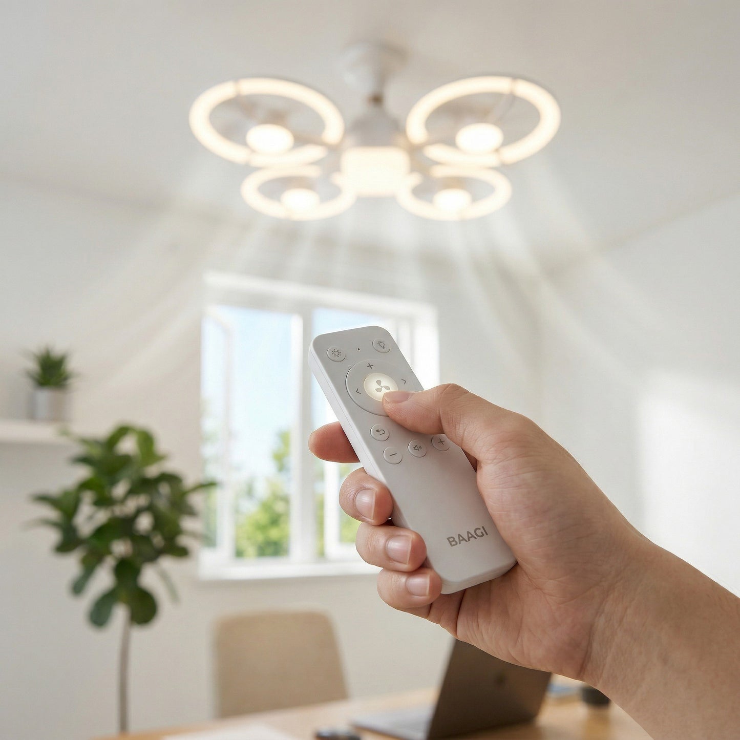 SkyCool Fan Bulb — Ceiling Fan + LED Light