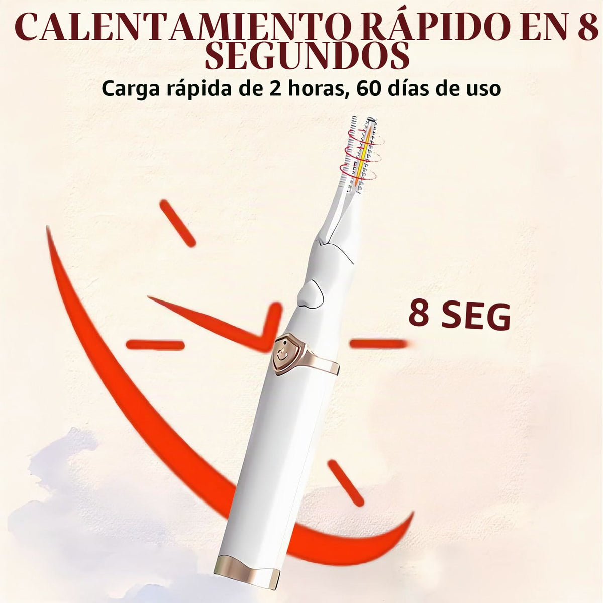 Calienta en 8 segundos