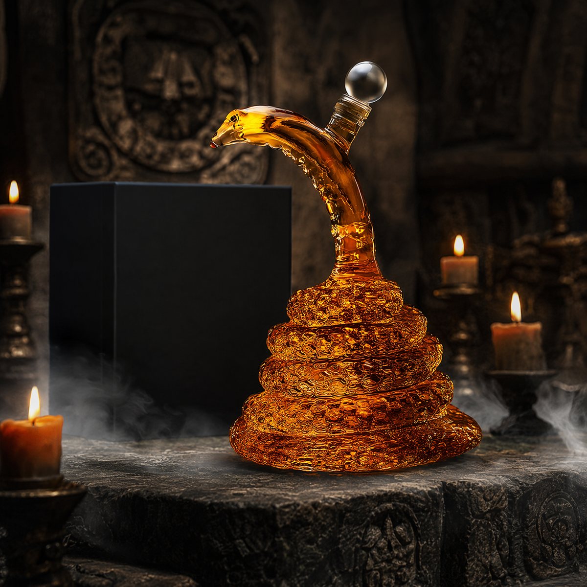 Legendary shaped decanters