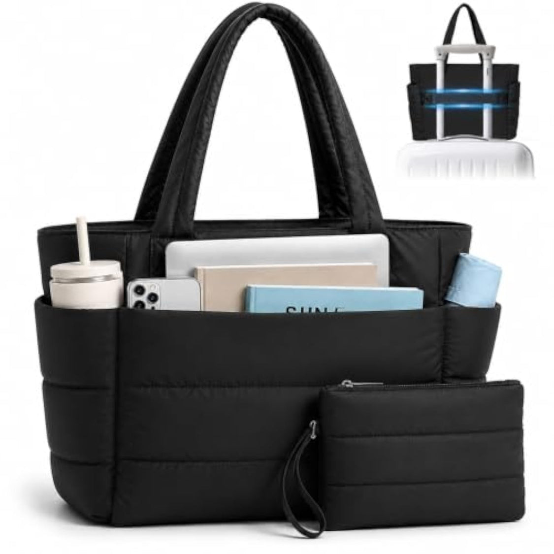 Bolso tote acolchado MONALIA