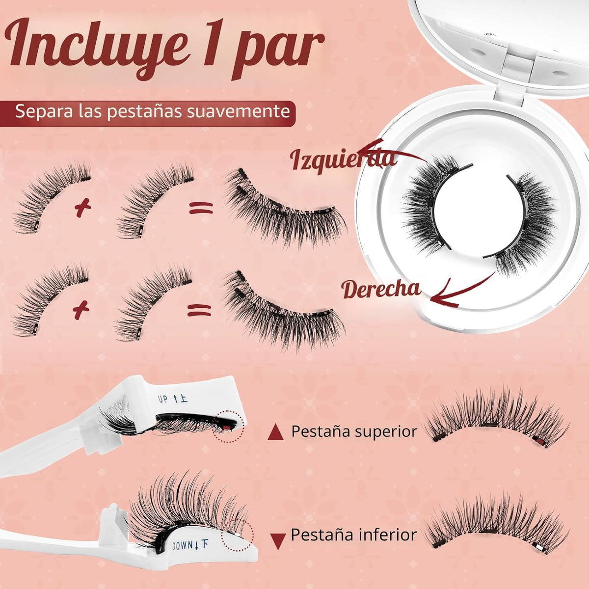 Reutilizables hasta 50 veces